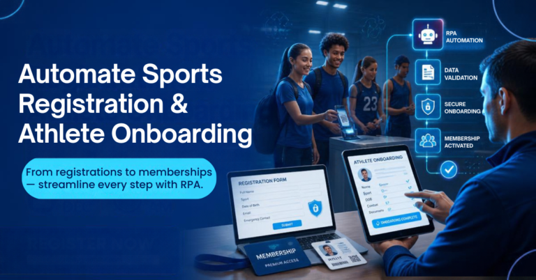 Automate Sports Registration & Athlete Onboarding